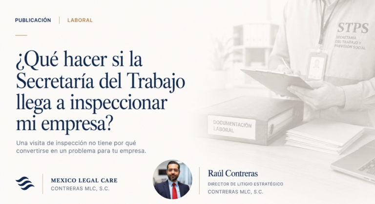 ¿Qué hacer si la Secretaría del Trabajo llega a inspeccionar mi empresa?